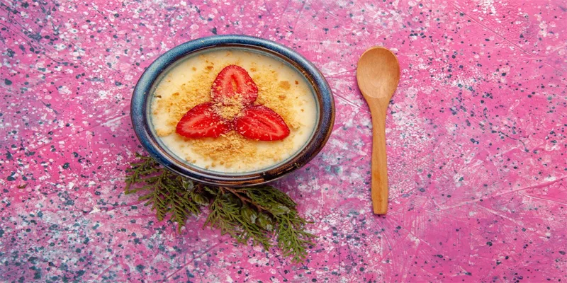 Saffron Rice Pudding Dessert