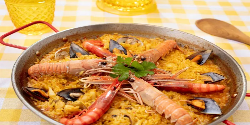 Saffron Paella Traditional Recipe